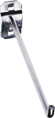 Triton - 1/4" Diam, Single Angled End Pegboard Hook - 6" Projection, 90° Bend, Stainless Steel - Best Tool & Supply