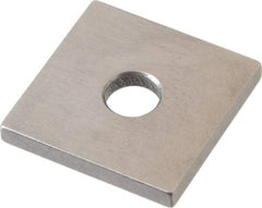 Mitutoyo - 0.118" Square Steel Gage Block - Accuracy Grade 0, Includes Certificate of Inspection - Best Tool & Supply