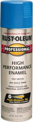 Rust-Oleum - Safety Blue, Gloss, Rust Proof Enamel Spray Paint - 14 Sq Ft per Can, 15 oz Container, Use on Multipurpose - Best Tool & Supply