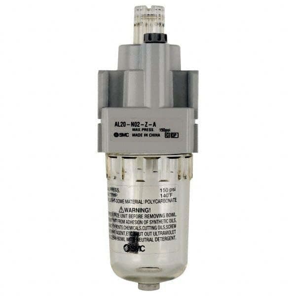 SMC PNEUMATICS - Lubricators Type: Standard Port Size NPT: 1/4 - Best Tool & Supply