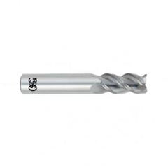 5/8 Dia. x 3-1/2 Overall Length 3-Flute Square End Solid Carbide SE End Mill-Round Shank-Center Cutting-Uncoated - Best Tool & Supply