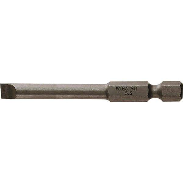 Wiha - 9/64" Power Bit - 1/4" Drive, 2-3/4" OAL - Best Tool & Supply