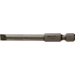 Wiha - 7/32" Power Bit - 1/4" Drive, 2-3/4" OAL - Best Tool & Supply