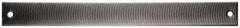 PFERD - 12" Long, Second Cut, Flat American-Pattern File - Curved Cut, 0.38" Overall Thickness, Flexible - Best Tool & Supply