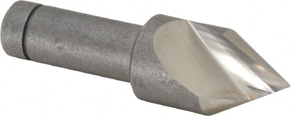 Keo - 3/4" Head Diam, 1/2" Shank Diam, 1 Flute 60° Cobalt Countersink - Best Tool & Supply