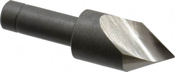 Keo - 5/8" Head Diam, 3/8" Shank Diam, 1 Flute 60° Cobalt Countersink - Bright Finish, 2-1/4" OAL, Single End - Best Tool & Supply