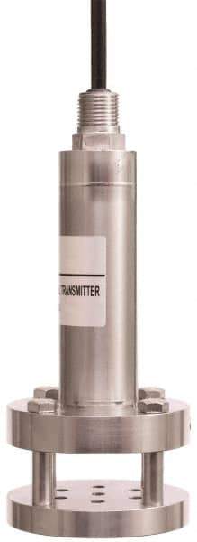 Flowline - 11.55' Water Column Transmission Range Wastewater Pressure Level Transmitter - 5 Max psi, ±0.25% of Full Scale Accuracy, 13 to 30 VDC - Best Tool & Supply