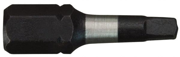 Milwaukee Tool - 1/4" Drive Insert Square Recess Bit - Best Tool & Supply