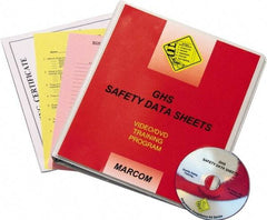 Marcom - GHS Safety Data Sheets, Multimedia Training Kit - 16 Minute Run Time DVD, 1 Course, English - Best Tool & Supply