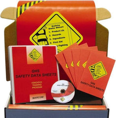 Marcom - GHS Safety Data Sheets, Multimedia Training Kit - 16 Minute Run Time DVD, 1 Course, English - Best Tool & Supply