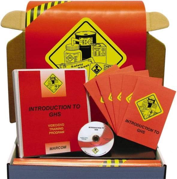 Marcom - Introduction to GHS (The Globally Harmonized System), Multimedia Training Kit - 21 Minute Run Time DVD, 1 Course, English - Best Tool & Supply