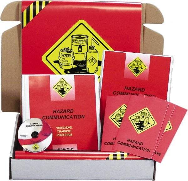 Marcom - Hazard Communication for Industrial Facilities, Multimedia Training Kit - 20 Minute Run Time DVD, 1 Course, English - Best Tool & Supply