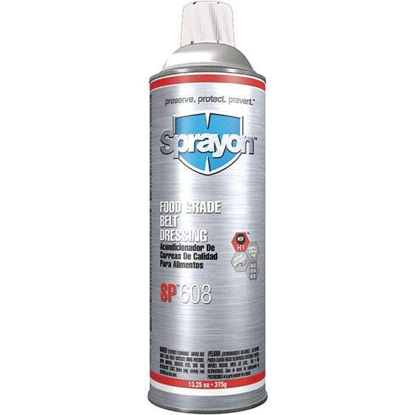 Sprayon - 20 Ounce Container Clear Aerosol, Belt and Conveyor Dressing - Food Grade - Best Tool & Supply