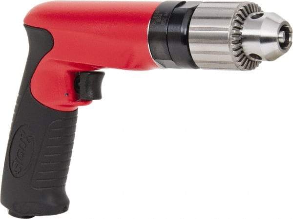 Sioux Tools - 1/2" Keyed Chuck - Pistol Grip Handle, 2,600 RPM, 14.16 LPS, 30 CFM, 1 hp - Best Tool & Supply