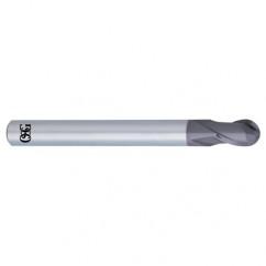 10mm Dia. - 100mm OAL - Solid Carbide - Ball Nose HP End Mill-2 FL - Best Tool & Supply