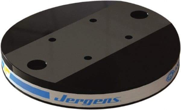 Jergens - 250mm Long x 250mm Wide x 35mm High Steel Fixture Plate - 35mm Plate Thickness - Best Tool & Supply