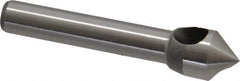 Keo - 3/8" Head Diam, 1/4" Shank Diam, 0 Flute 82° Cobalt Countersink - Bright Finish, 1-3/4" OAL, Single End, Straight Shank, Right Hand Cut - Best Tool & Supply