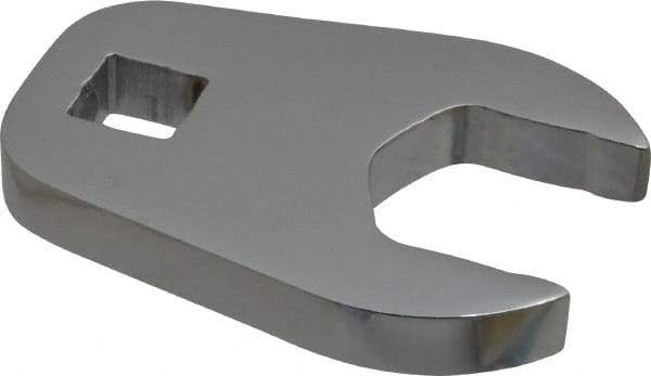 Proto - 27mm 1/2" Drive Full Polish Chrome Open End Crowfoot Wrench - 2.9" OAL - Best Tool & Supply