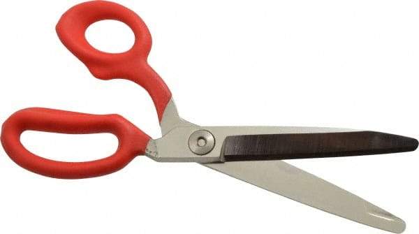 Wiss - 5" LOC, 10-3/8" OAL High Leverage Industrial Shears - Offset Handle, For Carpet, Composite Materials, Synthetic Fibers - Best Tool & Supply