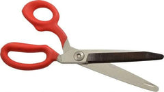 Wiss - 5" LOC, 10-3/8" OAL High Leverage Industrial Shears - Offset Handle, For Carpet, Composite Materials, Synthetic Fibers - Best Tool & Supply