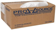 PRO-SOURCE - 1.5 mil Thick, Heavy-Duty Trash Bags - 38" Wide x 58" High, Clear - Best Tool & Supply