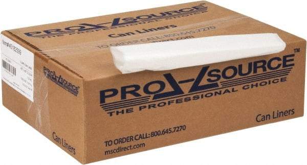 PRO-SOURCE - 1.5 mil Thick, Heavy-Duty Trash Bags - 40" Wide x 46" High, Clear - Best Tool & Supply