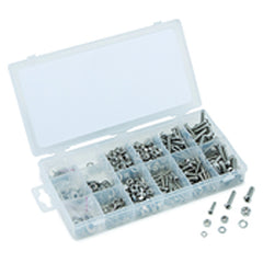 100 Pieces - Metric Nylon Locknut Assortment - M4 - M12 - Best Tool & Supply