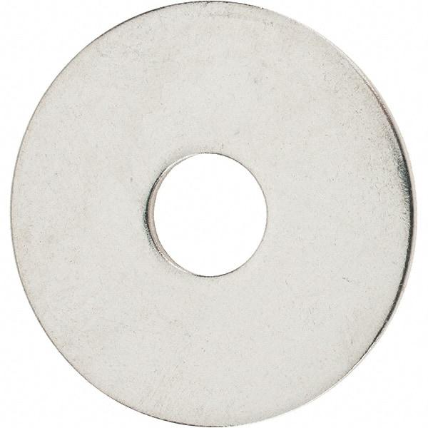 Value Collection - 1/2" Screw, Grade 18-8 Stainless Steel Fender Flat Washer - 9/16" ID x 2" OD - Best Tool & Supply