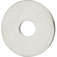 Value Collection - 1/2" Screw, Grade 18-8 Stainless Steel Fender Flat Washer - 9/16" ID x 2" OD - Best Tool & Supply