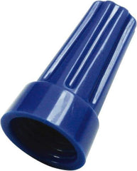 Value Collection - 22 to 14 AWG, Twist on Wire Connector - Blue - Best Tool & Supply