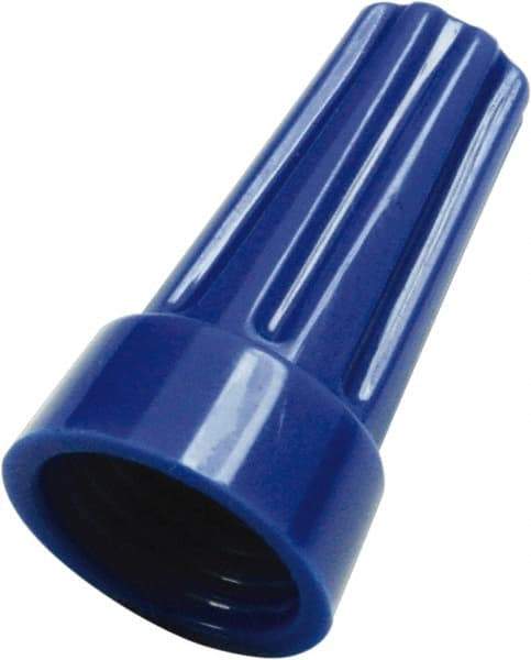 Value Collection - 22 to 14 AWG, Standard Twist on Wire Connector - Blue - Best Tool & Supply