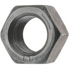 Value Collection - 3/4-16 UNF Steel Right Hand Hex Nut - 1-1/8" Across Flats, 41/64" High, Uncoated - Best Tool & Supply