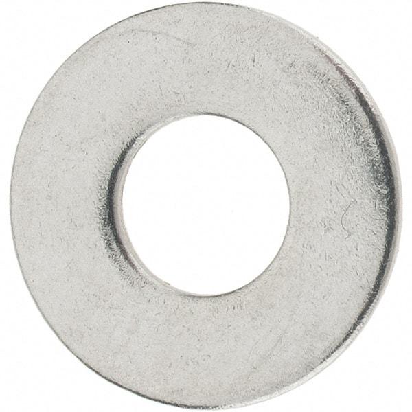 Value Collection - 1/4" Screw, Grade 18-8 Stainless Steel Flat Washer - 0.312" ID x 0.734" OD, 0.065" Thick - Best Tool & Supply