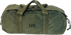 Ability One - 2 Pocket Olive Drab Canvas Tool Bag - 6" Wide x 19-1/2" Deep x 8-1/2" High - Best Tool & Supply