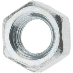 Value Collection - M5x0.80 Metric Coarse Steel Right Hand Hex Nut - 8mm Across Flats, 4mm High, Zinc-Plated Finish - Best Tool & Supply