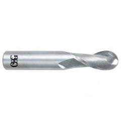 7/32" Dia. - 2-1/2" OAL - Bright CBD - Ball End SE EM - 2 FL - Best Tool & Supply