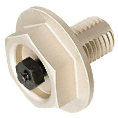 Iscar - Pin-In Hex Coolant Lock Screw Assembly for Indexable Face/Shell Mills - M10 Thread, For Use with Tool Holders - Best Tool & Supply