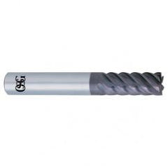 5mm x 6mm x 13mm x 80mm 6Fl 0.5mm C/R Carbide End Mill - WXS - Best Tool & Supply