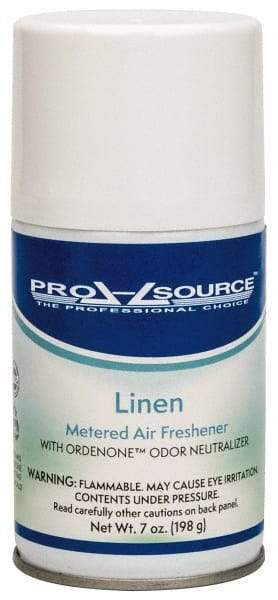 PRO-SOURCE - 7 oz Aerosol Can Air Freshener - Spray, Linen Scent - Best Tool & Supply