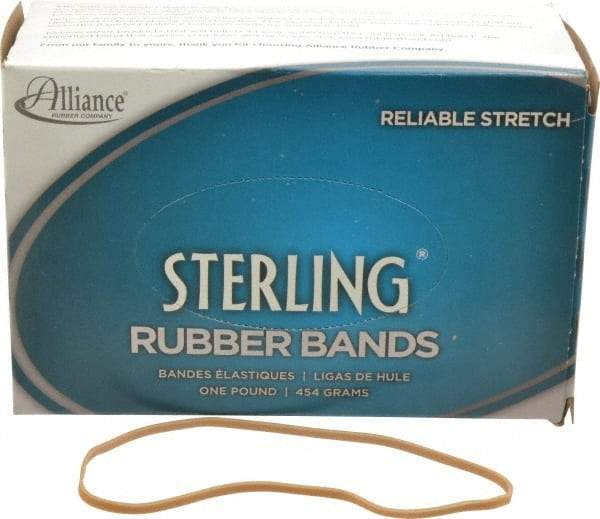 Alliance - 7 Inch Circumference, 1/8 Inch Wide, Ergonomic Rubber Band Strapping - 250 Pieces - Best Tool & Supply