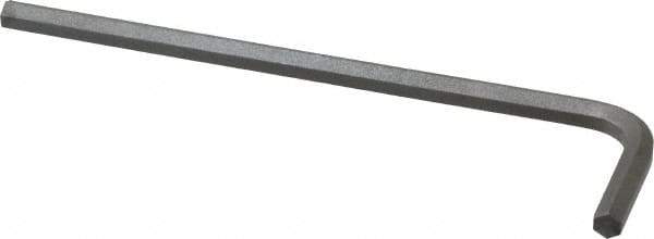 Paramount - 5mm Hex, Long Arm, Hex Key - 4-45/64" OAL, Steel, Metric System of Measurement - Best Tool & Supply