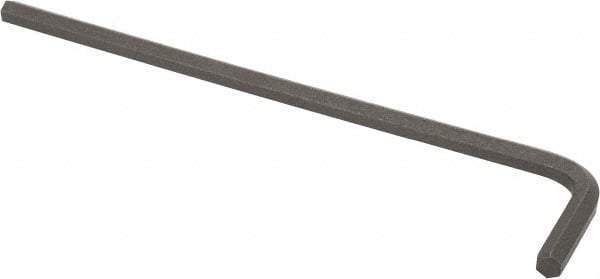 Paramount - 4mm Hex, Long Arm, Hex Key - 4-19/64" OAL, Steel, Metric System of Measurement - Best Tool & Supply