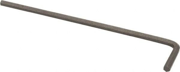 Paramount - 3mm Hex, Long Arm, Hex Key - 3-7/8" OAL, Steel, Metric System of Measurement - Best Tool & Supply