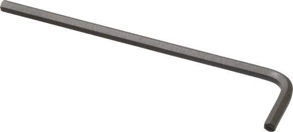 Paramount - 5/32" Hex, Long Arm, Hex Key - 4-13/64" OAL, Steel, Inch System of Measurement - Best Tool & Supply