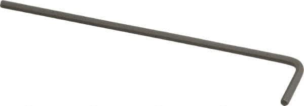 Paramount - 5/64" Hex, Long Arm, Hex Key - 3-3/16" OAL, Steel, Inch System of Measurement - Best Tool & Supply