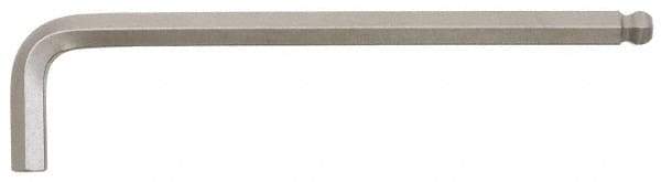 Paramount - 10mm Hex, Long Arm, Ball End Hex Key - 6-45/64" OAL, Steel, Metric System of Measurement - Best Tool & Supply