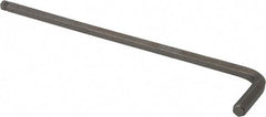 Paramount - 5/32" Hex, Long Arm, Ball End Hex Key - 4-13/64" OAL, Steel, Inch System of Measurement - Best Tool & Supply