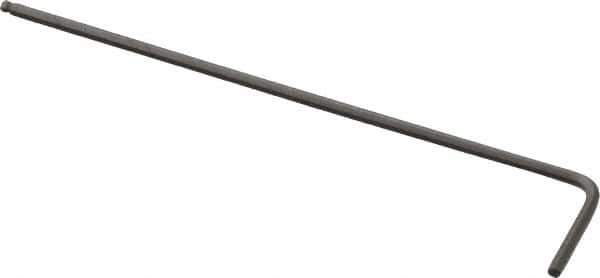 Paramount - 1/16" Hex, Long Arm, Ball End Hex Key - 3" OAL, Steel, Inch System of Measurement - Best Tool & Supply