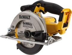 DeWALT - 20 Volt, 6-1/2" Blade, Cordless Circular Saw - 3,700 RPM, Lithium-Ion Batteries Not Included - Best Tool & Supply