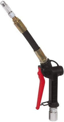 PRO-LUBE - 1/2 Inlet Thread, Steel Oil Control Valve - 8" Long Spout, FNPT Inlet Thread - Best Tool & Supply